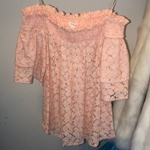 Off the shoulder top